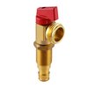 Everflow Washing Machine Replacement Valve 1/2" PEX A Inlet x 3/4" MHT Outlet, Brass, For Hot Water Supply 540F
